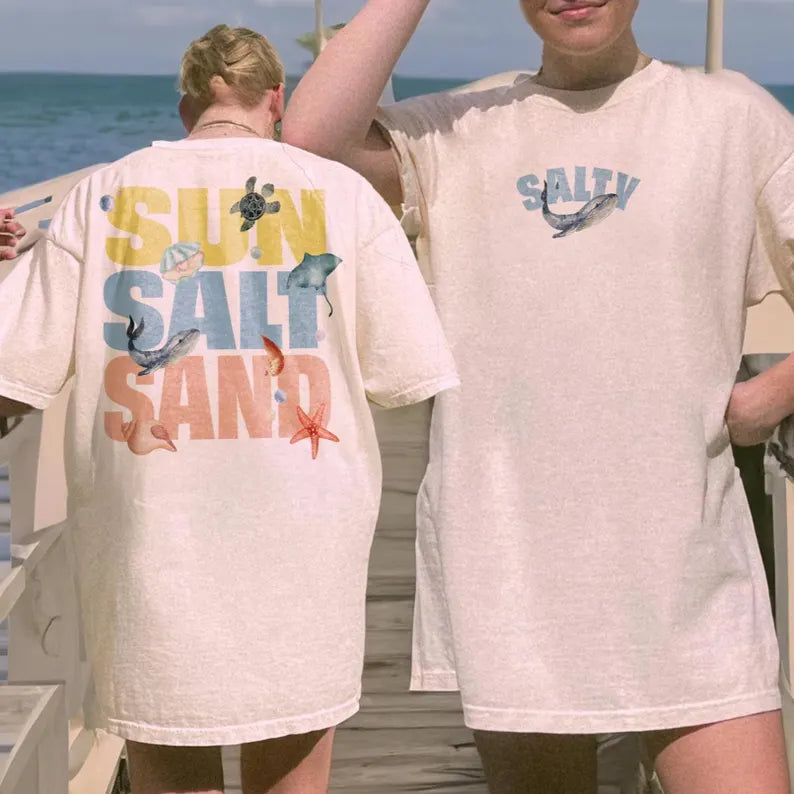 Sea Shirt 🩵 Beach long Tshirt