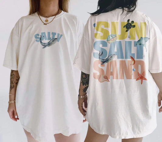 Sea Shirt 🩵 Beach long Tshirt