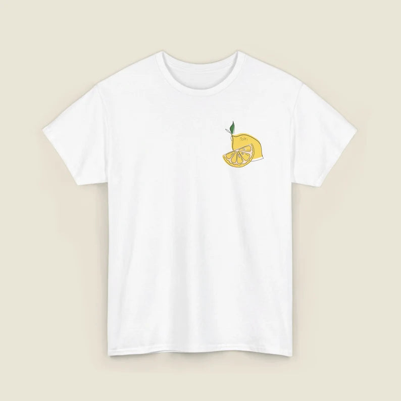 Lemons Aesthetic Cute Graphic Baggy Tees