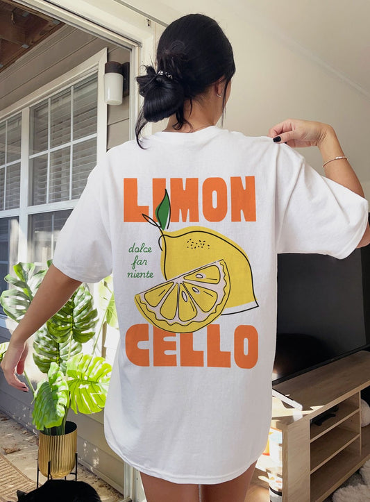Lemons Aesthetic Cute Graphic Baggy Tees